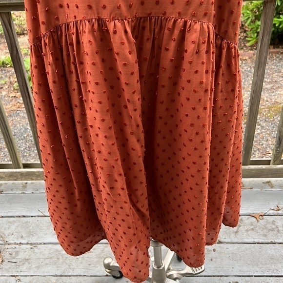 Loft oversized baby doll dress with spaghetti straps Size M NWT - Picture 3 of 10